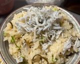 しじみの炊き込みご飯 しらす乗せ作り方5写真