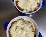あっつあつフェットチーネのミートグラタン作り方7写真