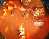 ブラウンルウのカレー　赤ワインと小豆煮汁作り方5写真