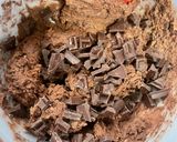 チョコ生地チャンククッキー作り方4写真