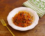 レンジで★牛肉とにんじんのチミチュリソース和え作り方5写真
