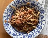 簡単納豆としめじの炒め物作り方7写真