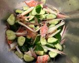 かにかま酢の物♪簡単作り方5写真