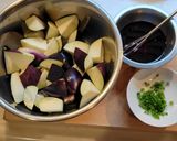 なすひき肉炒め🍆簡単節約作り方1写真