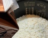 🌰ベタっとしない炊飯器栗おこわ作り方3写真
