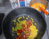 母娘直伝！ミニトマトのスクランブルエッグ作り方78写真