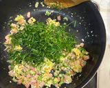 簡単！栄養満点！小松菜チャーハン作り方5写真