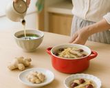 玉竹と白木耳の潤う養生スープ作り方2写真