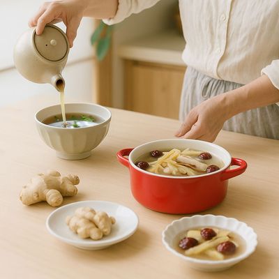 玉竹と白木耳の養生スープ|鶏手羽元となつめ:工程2