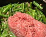 さやいんげん D Eドライカレー作り方3写真