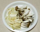 きのこと小松菜のトマトスープ作り方1写真