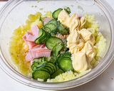 濃いめ味付けの簡単ポテトサラダ🥗作り方7写真
