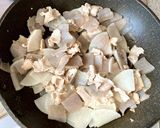 ヒラヒラこんにゃく大根作り方4写真