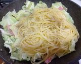 旬野菜で✨春野菜のバター醬油パスタ作り方5写真