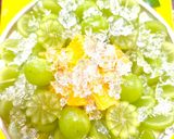 シャインマスカットのレアチーズケーキ作り方10写真
