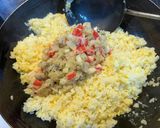 フュメドポワソンでシーフードチャーハン作り方6写真