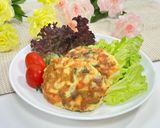 ふわふわサーモンはんぺんハンバーグ作り方7写真