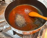 俵型ハンバーグ(ホットプレート仕上げ)作り方13写真