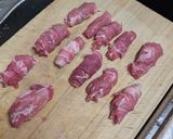 レンチンで！豚こまのくるっとチャーシュー作り方2写真