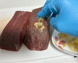 クリスマスの予行演習🎄炊飯器でローストビーフ🥩作り方3写真