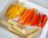 金ごまソースの夏野菜の豚肉巻き作り方1写真