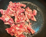 ラム肉と青梗菜のオイスターソース炒め作り方6写真