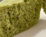 米粉の抹茶ミルクの蒸しパン作り方4写真