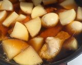 鶏手羽元と大根の煮★ゆで卵も一緒に作り方5写真