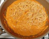 プチトマトの絶品トマトクリームパスタ作り方6写真