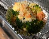 ブロッコリーの鮭フレーク・マヨネーズ焼き作り方4写真