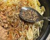 【ヘルシー】キャベツと水菜の豚肉ロール作り方4写真