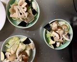 根菜茄子白菜オイトマト炒飯味温野菜サラダ作り方14写真