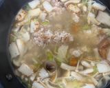 簡単！ とろとろあんかけきのこ雑炊作り方3写真