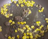 リメイク牛肉ガーリックライス作り方2写真