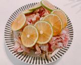 レンジだけで簡単！豚肉ときのこのかぼす蒸し作り方3写真