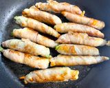 ピーマンと厚揚げとにんじんの豚バラ巻き♪作り方5写真