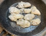 牡蠣のムニエルをバターライスで！作り方4写真