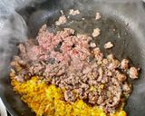 私のミ一トソーススパゲッティ作り方4写真