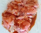 ぷるぷる食感♪鶏股肉の味噌漬け♪作り方4写真