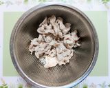 夏の夕飯簡単昼食胡瓜豚しゃぶゴマダレ素麺作り方3写真