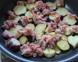 サクっ！さつまいもと豚小間肉の甘酢炒め作り方4写真