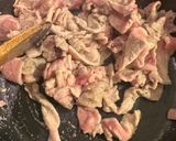 はちみつで豚の生姜焼き🐖作り方5写真