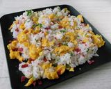 爽やか・カラフル！カリカリ梅ご飯作り方5写真