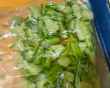 叩き胡瓜とわかめのごま油わさび甘辛醤油作り方5写真