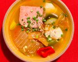ツナ&スパム入りキムチチゲ作り方4写真