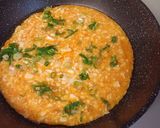 卵と絹ごし豆腐のふわとろエッグ作り方3写真