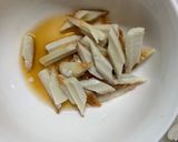 肉無チクワクリーミー梅タルタル味野菜炒め作り方1写真