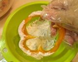 簡単かわいい＊パプリカの肉詰め作り方4写真