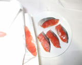 鮭シメジ豆板醤炒め♪簡単魚レシピ作り方2写真