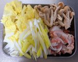 豚バラ肉と白菜のザーサイ炒め作り方1写真